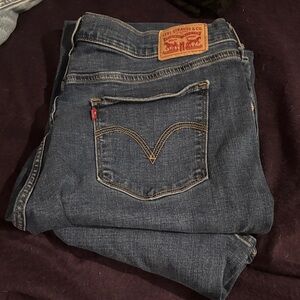 Levi's Women's Skinny Jeans - Dark Blue